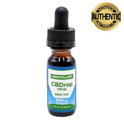 500mg 15ml Pure CBD Oil (THC Free) Tincture